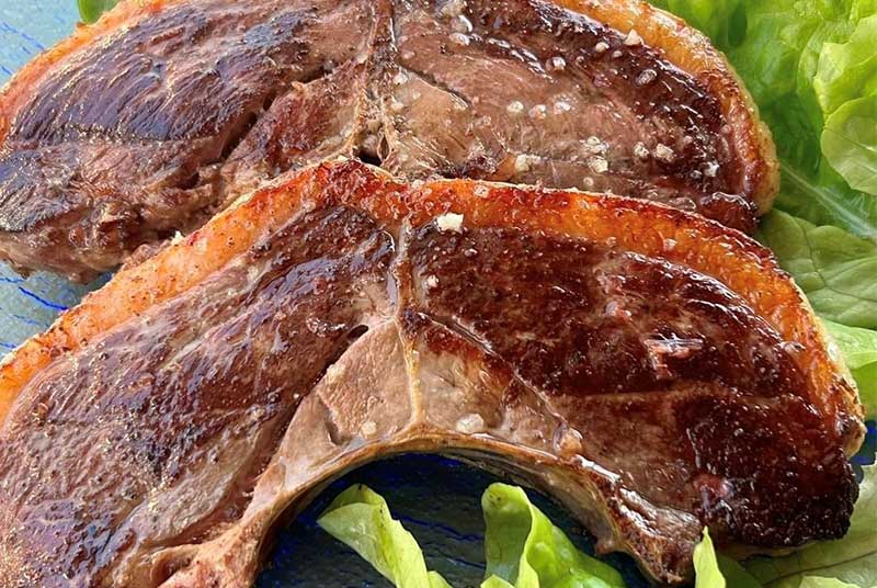 Côtes de porc - Le Vieux Chêne